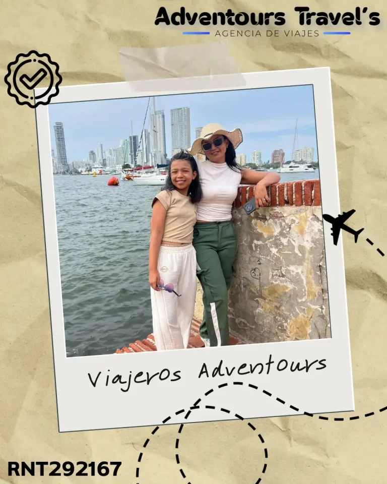 Viajeras Adventours en la bahía de Cartagena