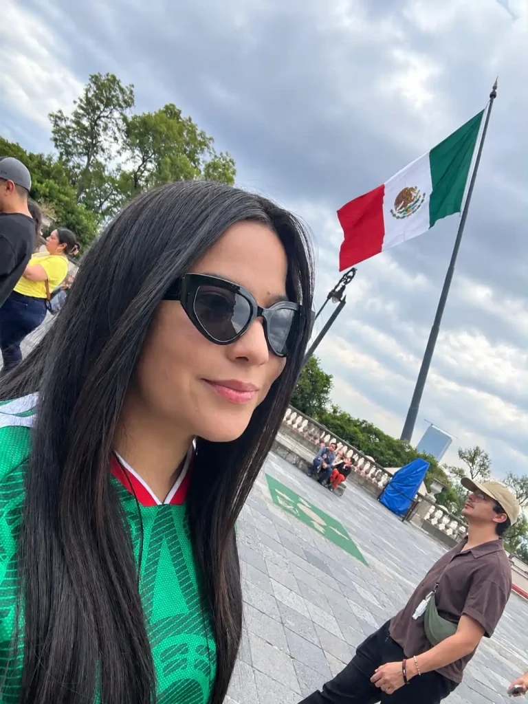 Viajera de Adventours Travel's durante su viaje a México